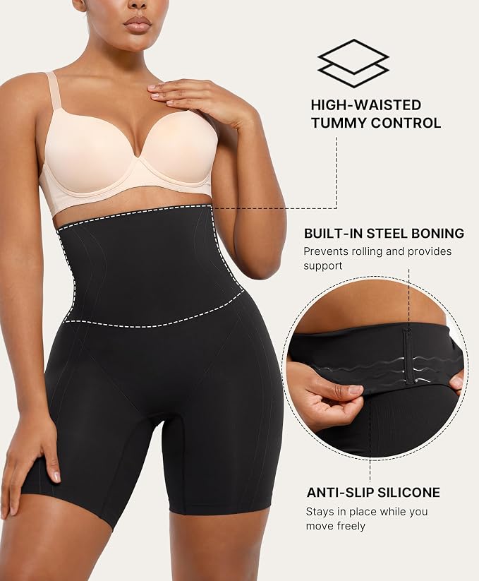 Effortless Elegance High-Waisted Shorts